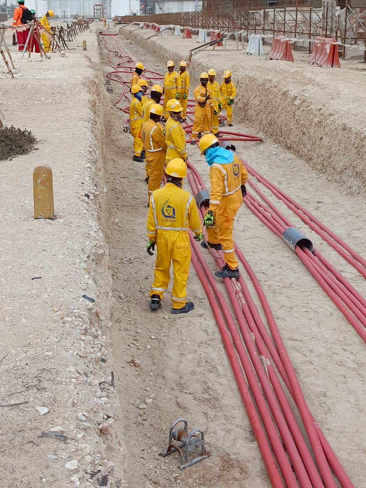 Workshop or plant room — LMV team at work